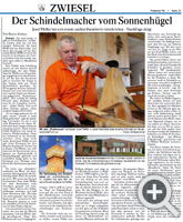 Der Schindelmacher vom Sonnenhügel